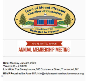 Mt Pleasant Chamber of Commerce Annual Membership Meeting 2026