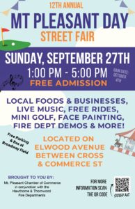 Mt Pleasant Day 2026 Announcement Flyer