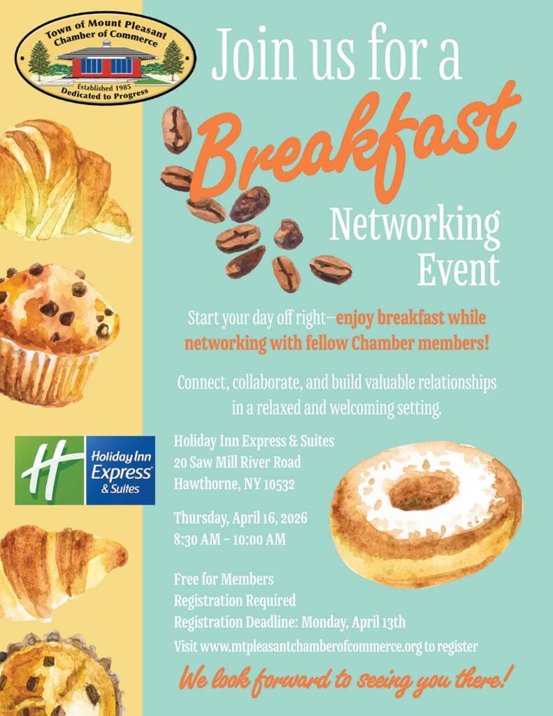 Breakfast Networking Event poster