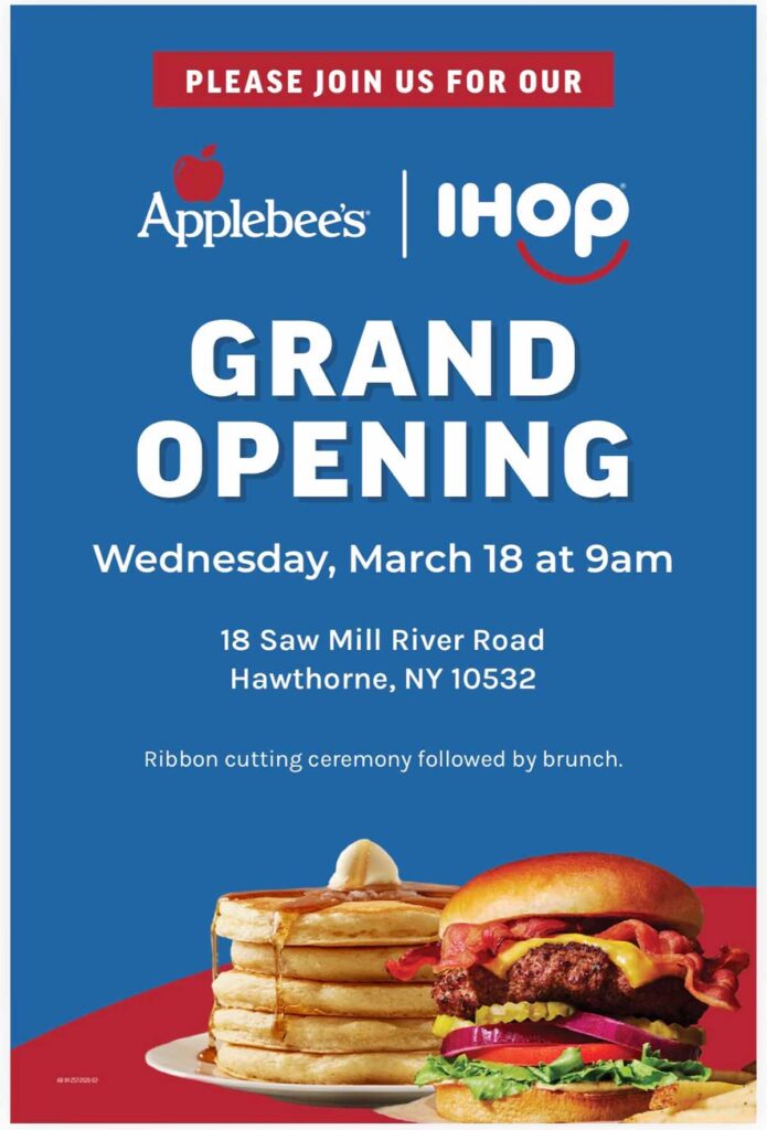 Applebee's Grand Opening poster