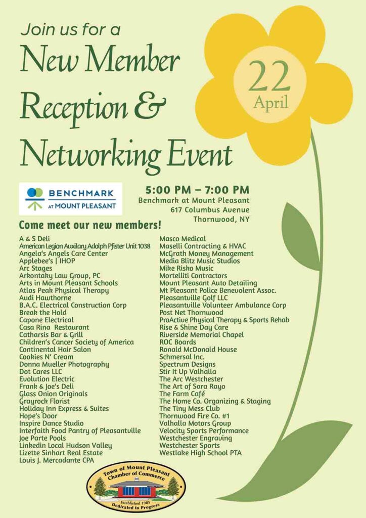 New Member Event Poster